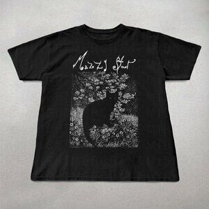 Mazzy Star Cat Shirt, 90s Alternative Rock, Hope Sandoval Tee